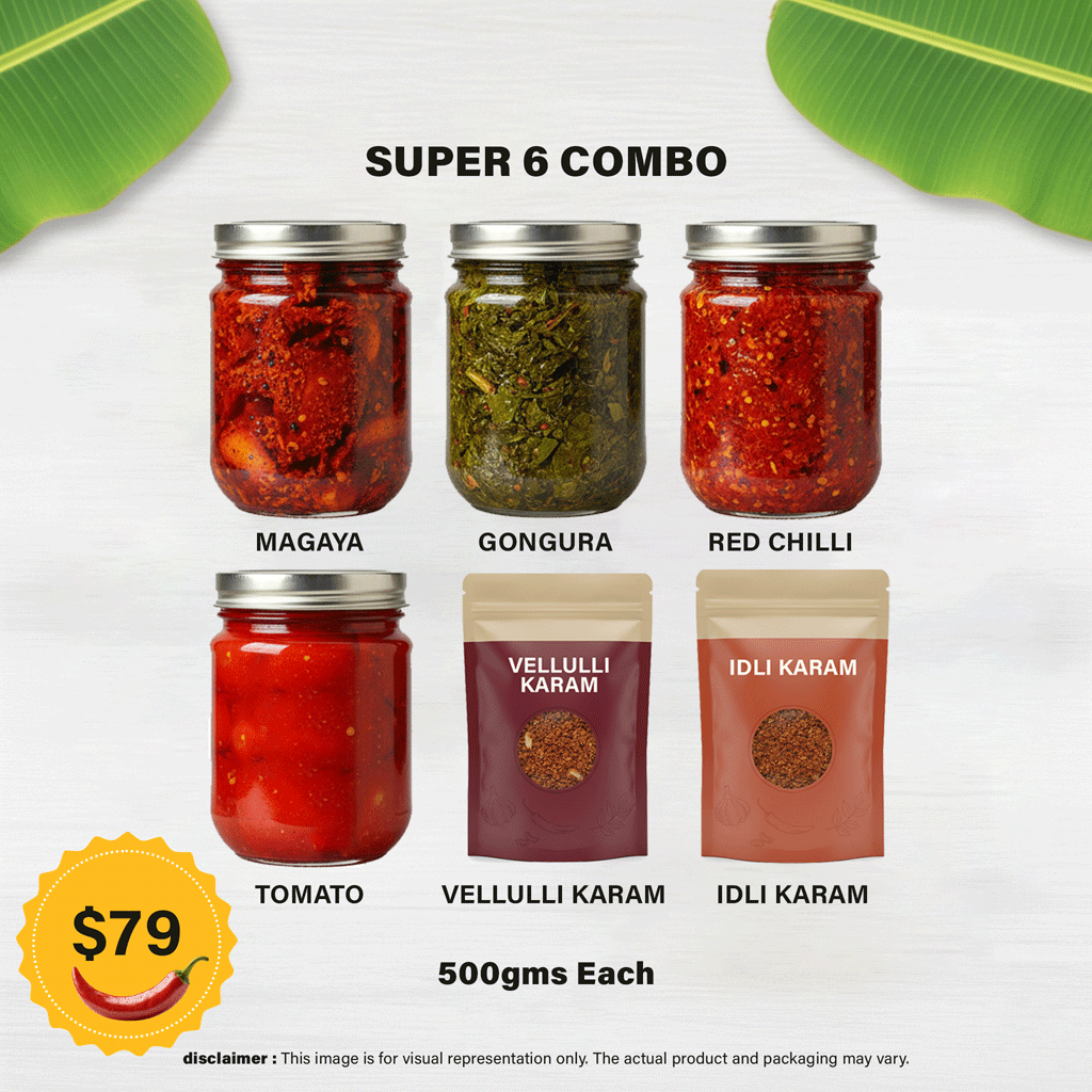 Super 6 - Pickles and Powders Combo