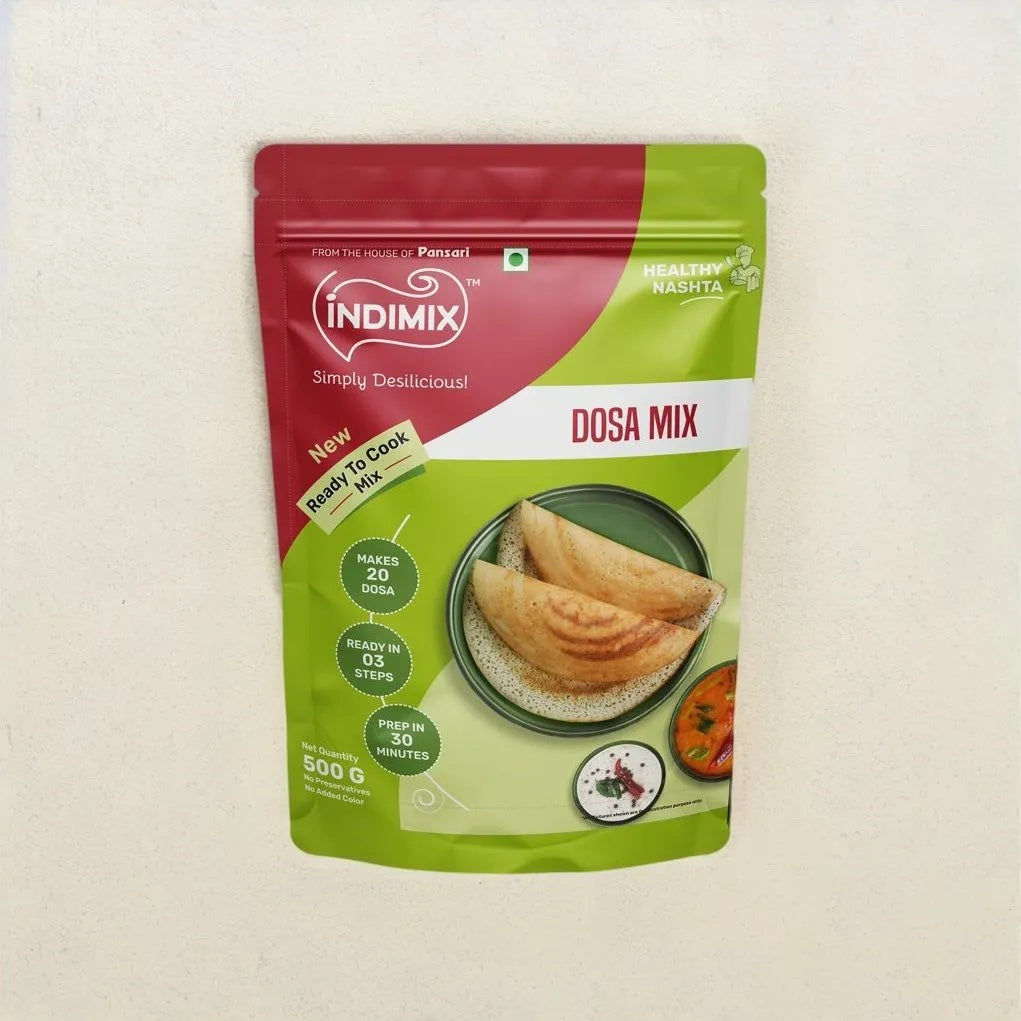 Indimix Rice Dosa Mix - 500g