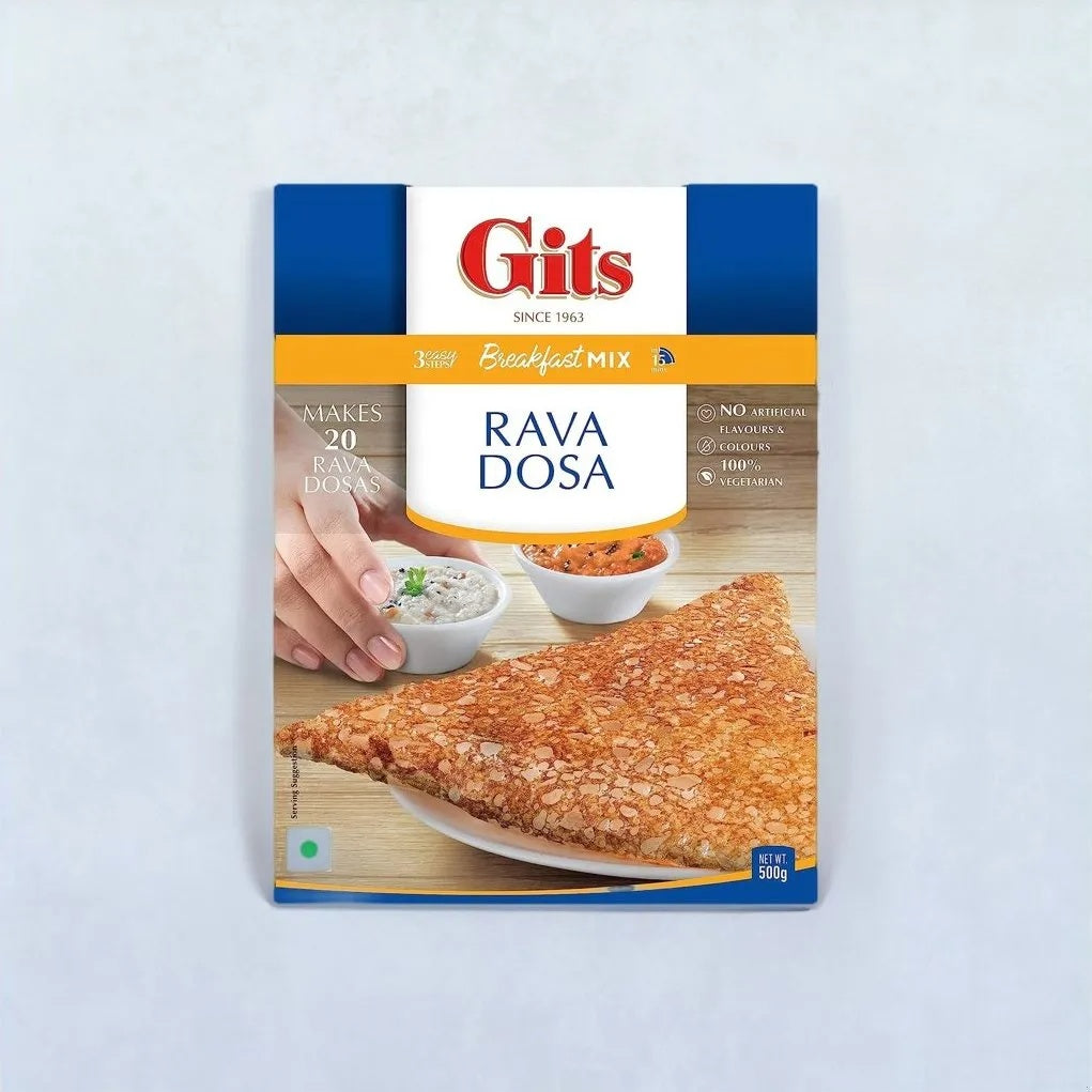 Gits Rava Dosa Instant Breakfast Mix - 500g