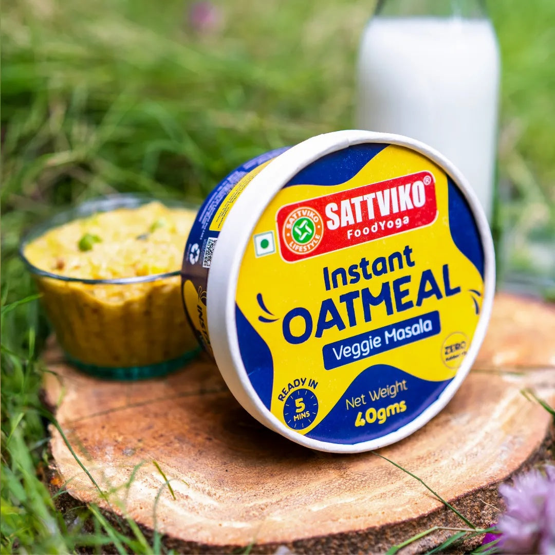 Sattviko Instant Oatmeal - Veggie Masala - 70g