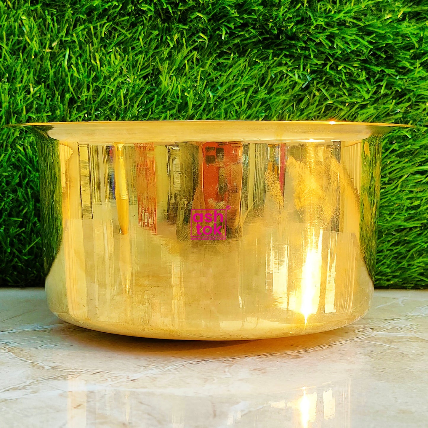 Brass Patila, Tope for Every day Cooking, Brass Tope Topia, Patila Bhaguna Cooking Set, Special Silver coating under utensil