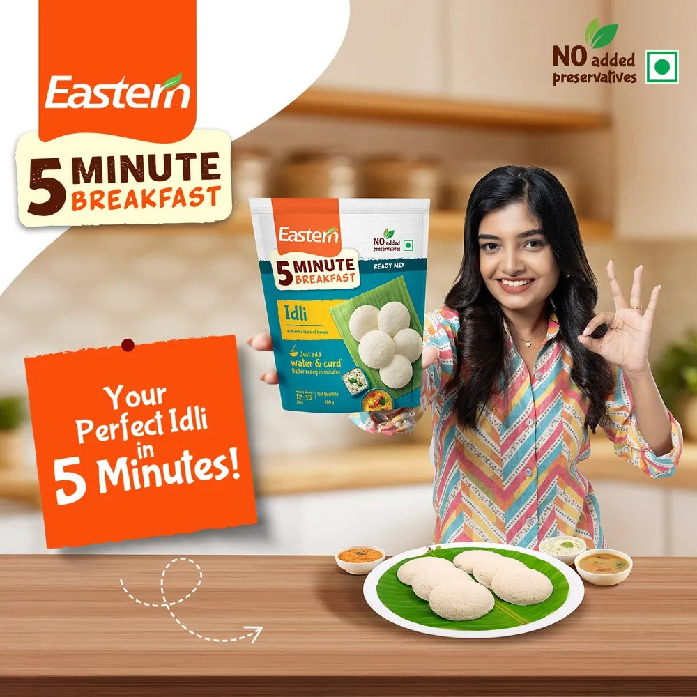 Eastern 5 Min Instant Breakfast Idli Ready Mix - 200g