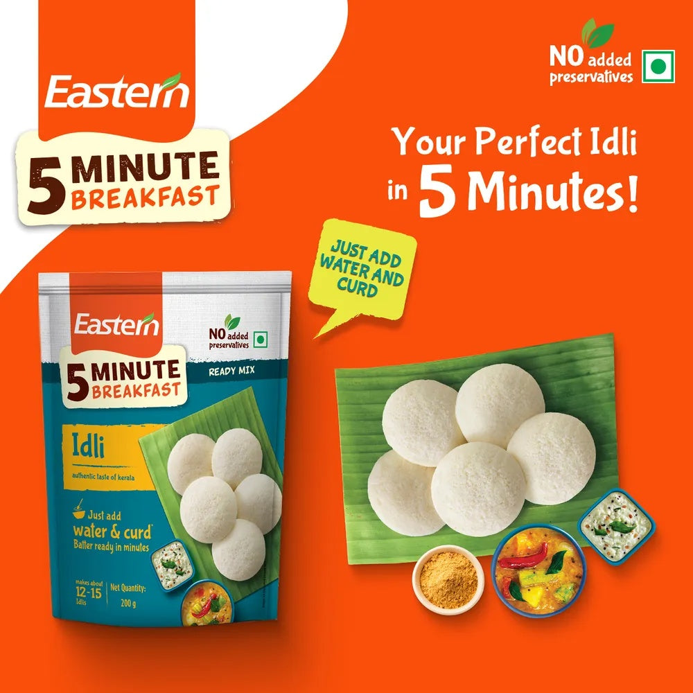 Eastern 5 Min Instant Breakfast Idli Ready Mix - 200g