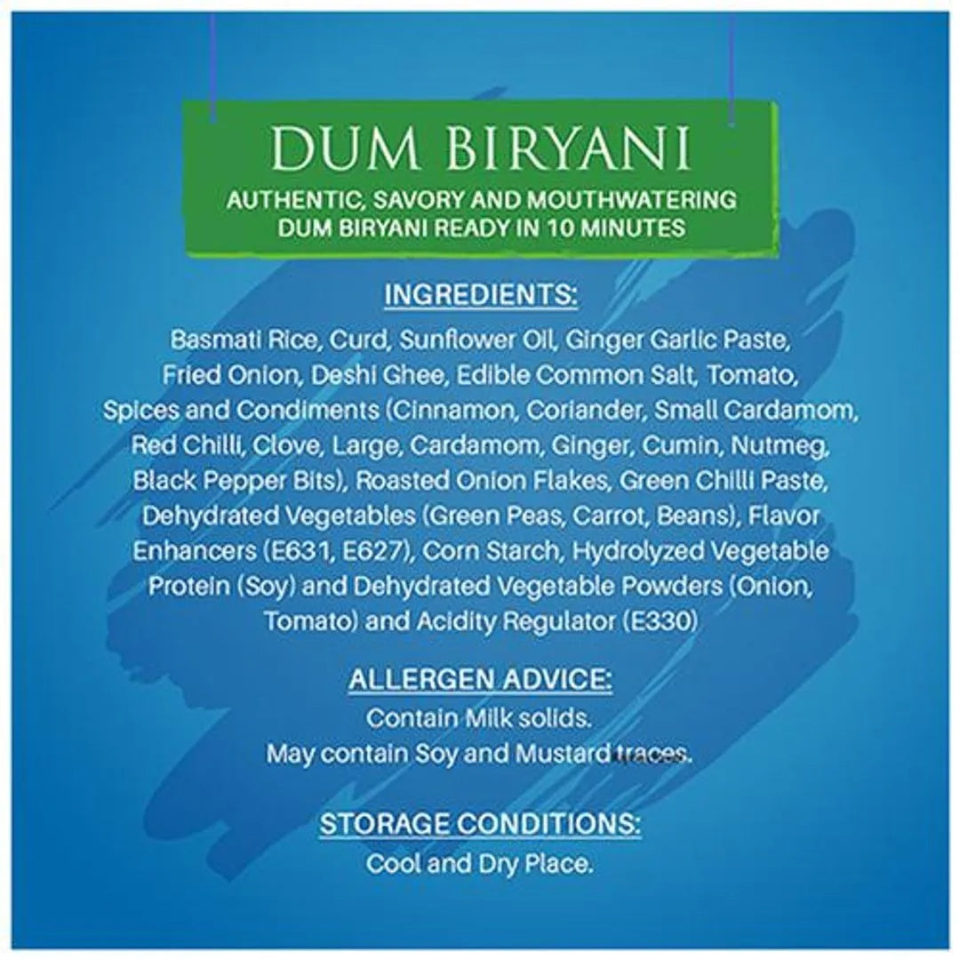 Daawat Cuppa Rice Dum Biryani - Ready To Eat - 87g