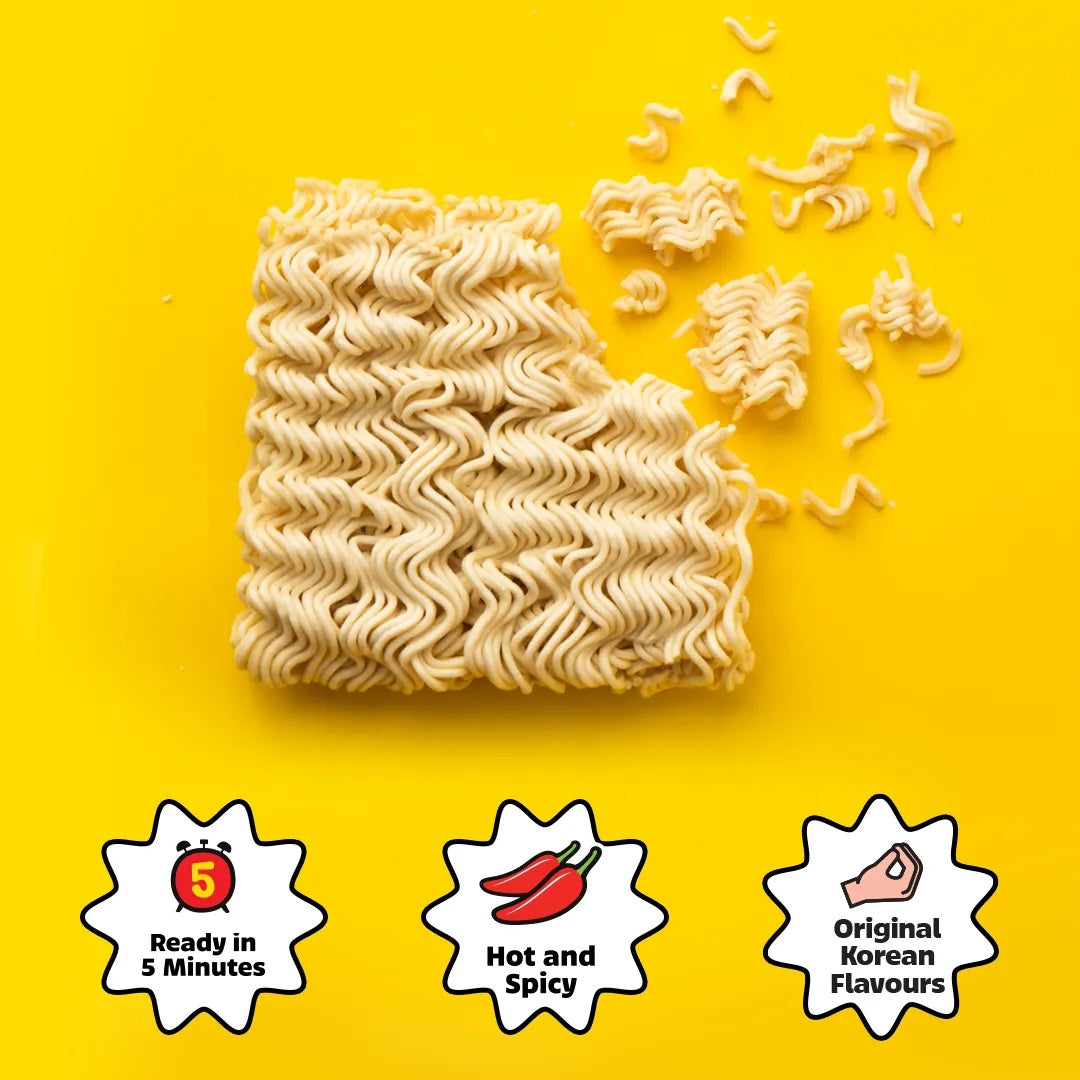 MasterChow K-chow Korean cheese Instant Noodles - 99g
