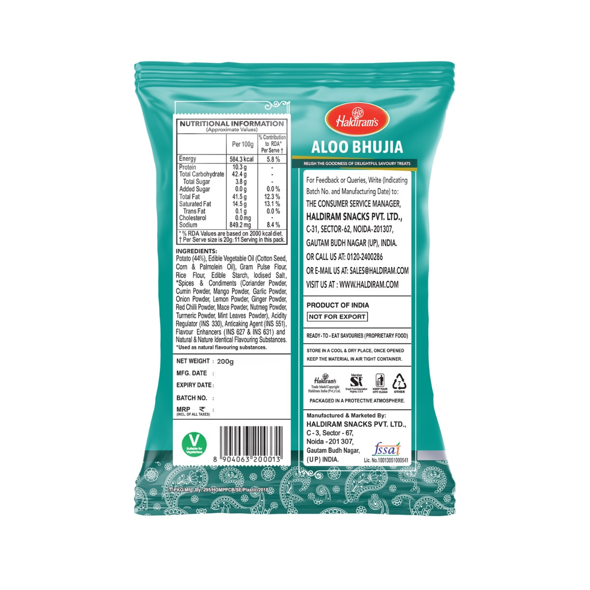 Aloo Bhujia