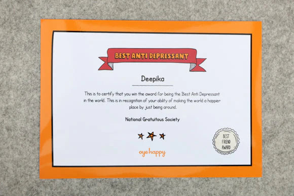Anti Depressant Award