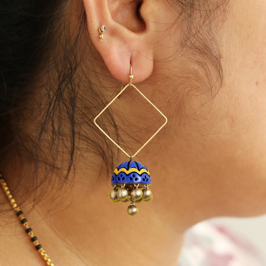 Bhaiya Bhabhi Rakhi Set (Blue)