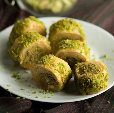 Flaky Turkish Pistachio Roll