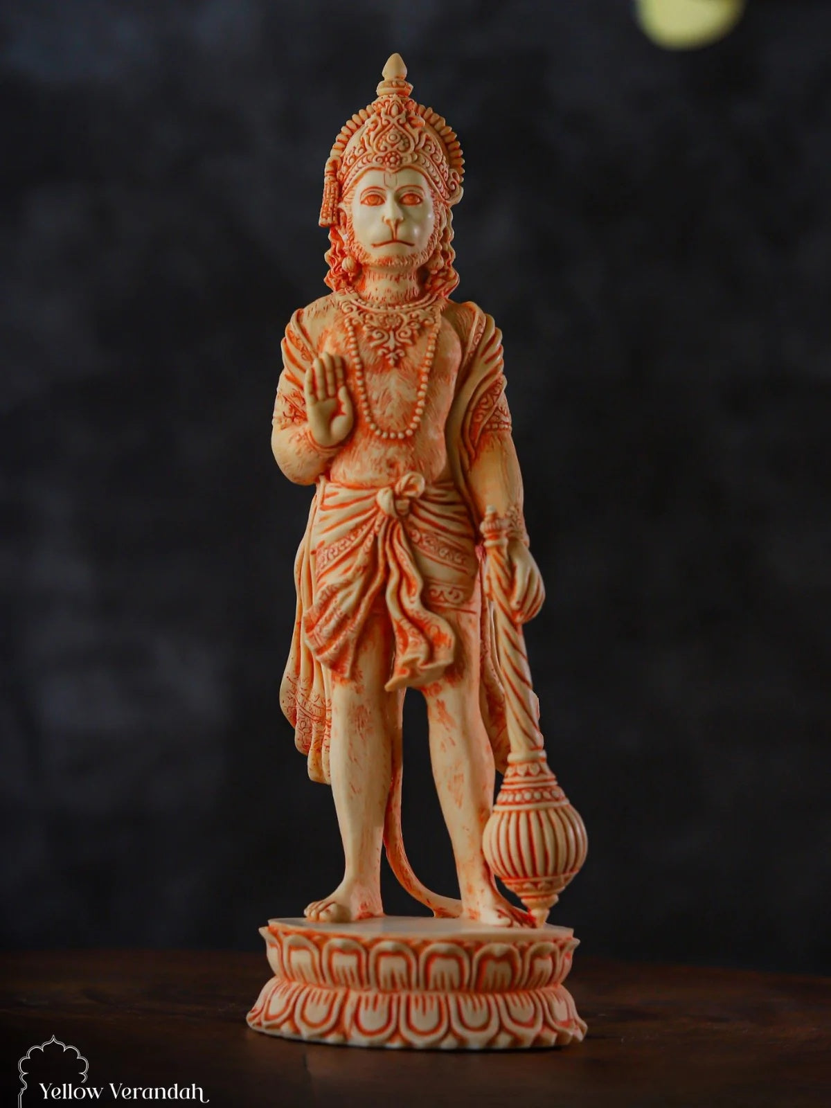Hanuman Sculpture - Marble God Statue