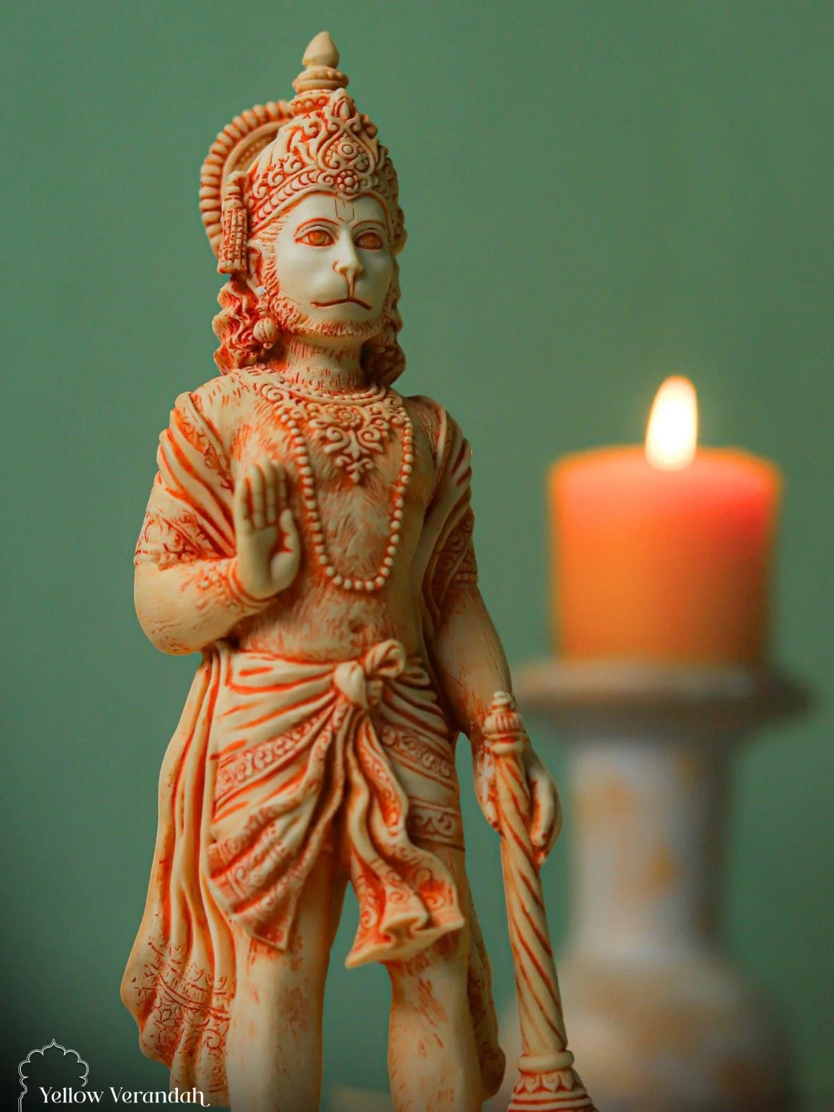 Hanuman Sculpture - Marble God Statue