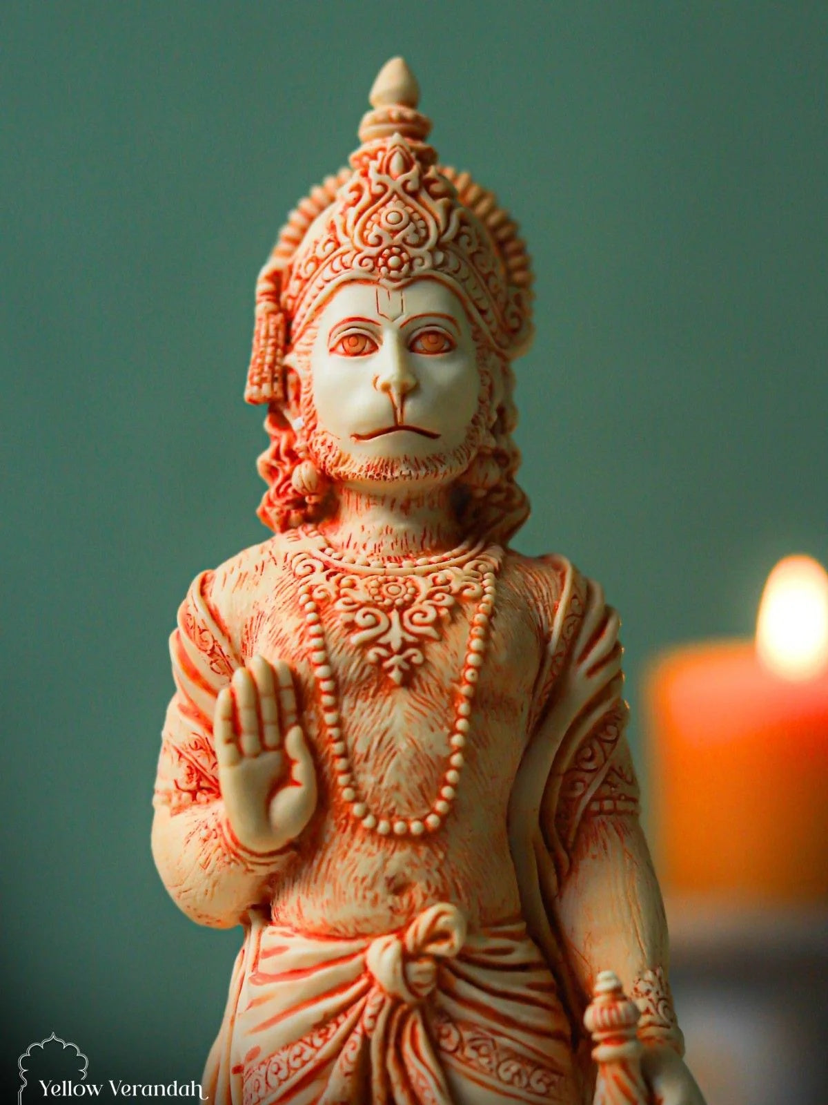 Hanuman Sculpture - Marble God Statue