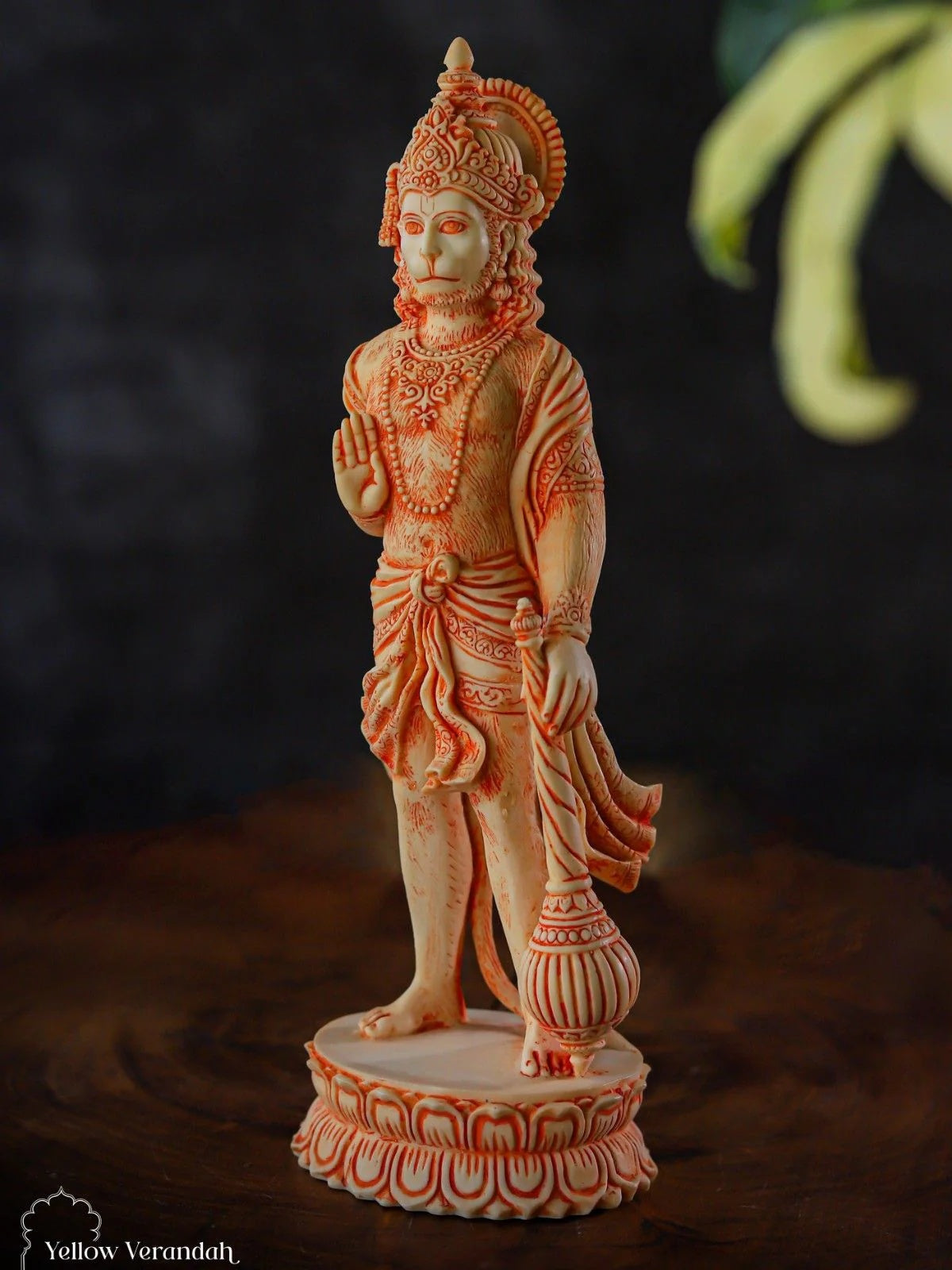 Hanuman Sculpture - Marble God Statue
