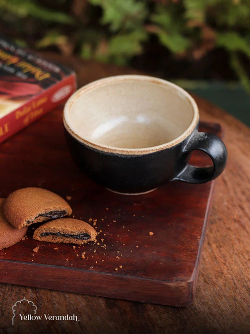 Stoneware Tea Serving Cup