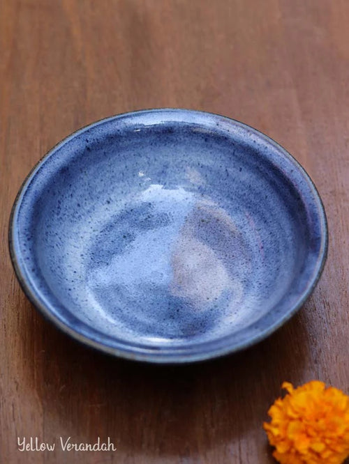 Stoneware Serving Bowl - Blue