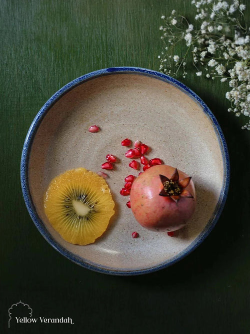 Stoneware Serving Quarter Plate