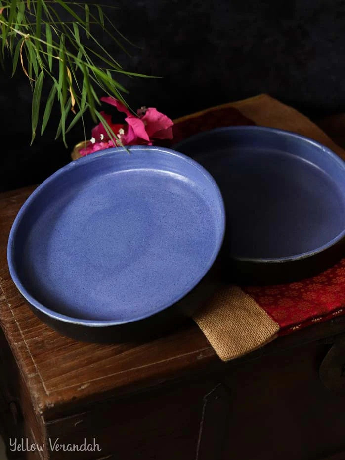 Stoneware Serving Quarter Plate