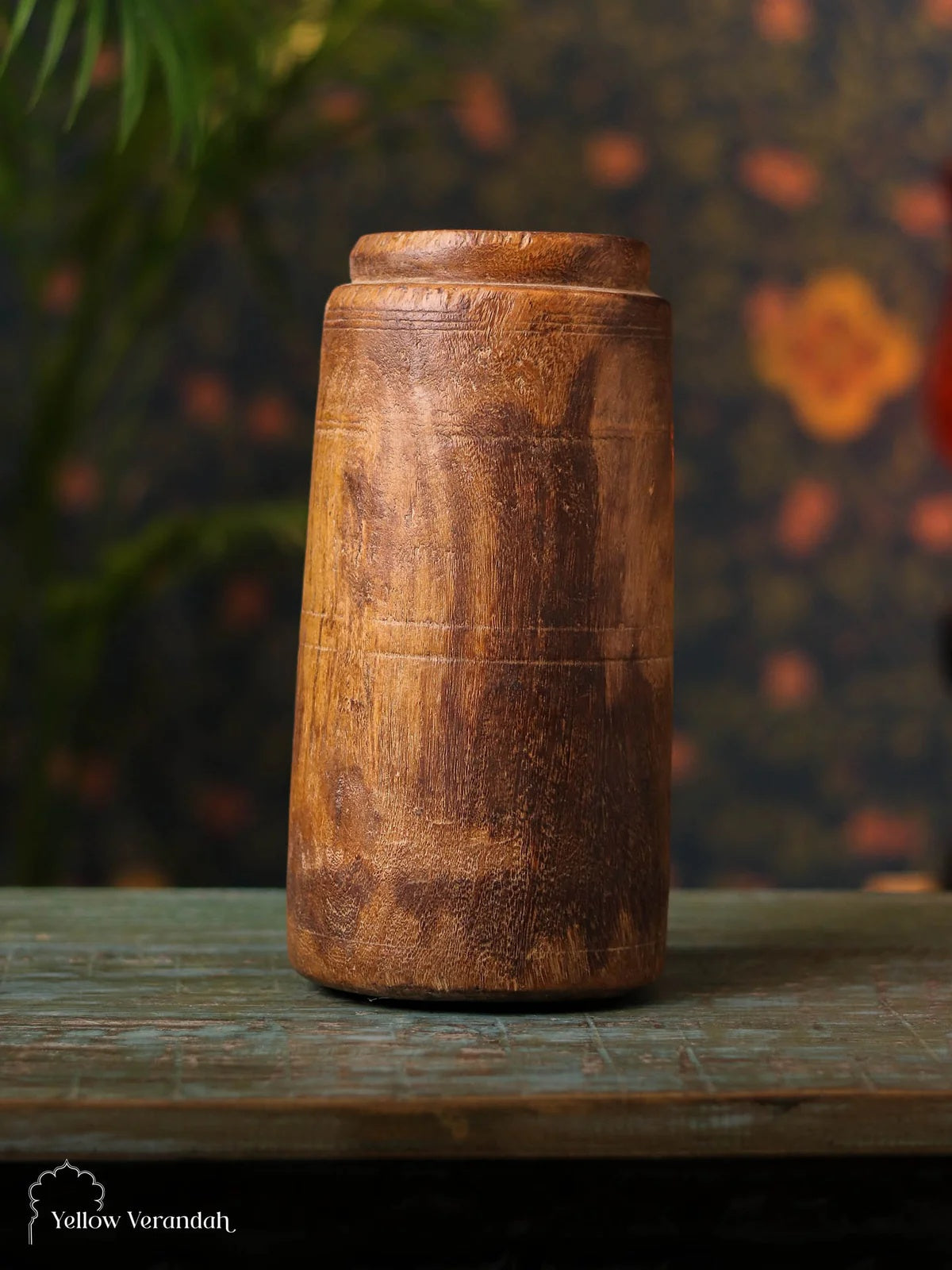 Antique Wooden Pot