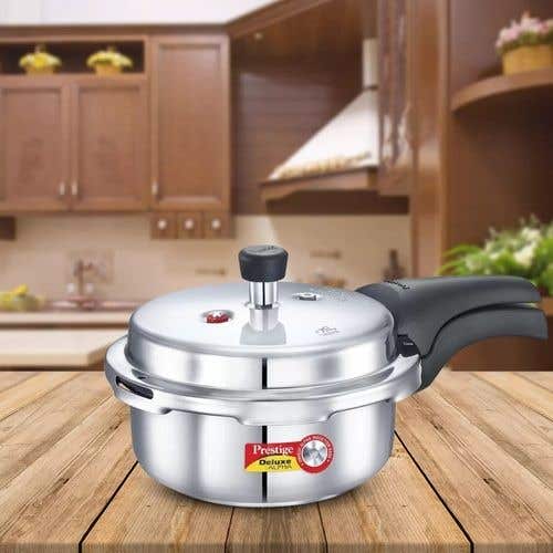 Prestige Stainless Steel Deluxe Pressure Cookers 2 Litre