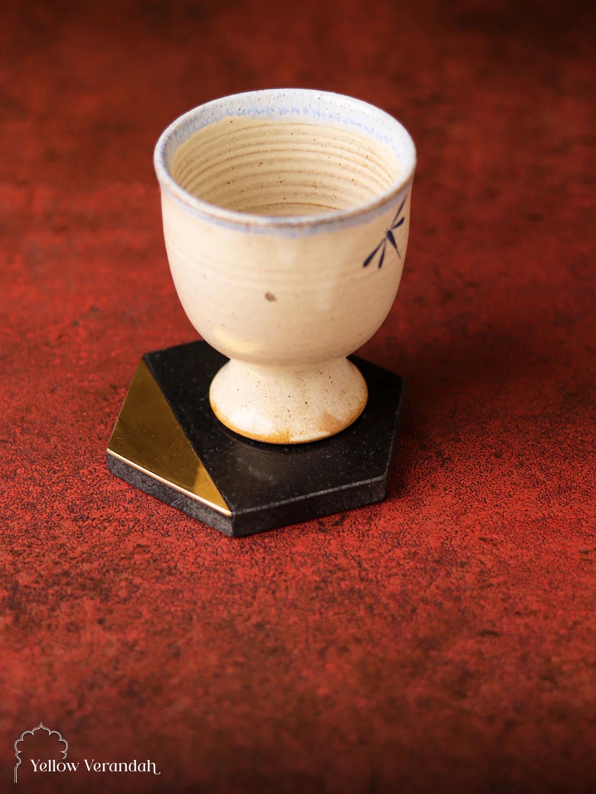 Marble Brass Coaster