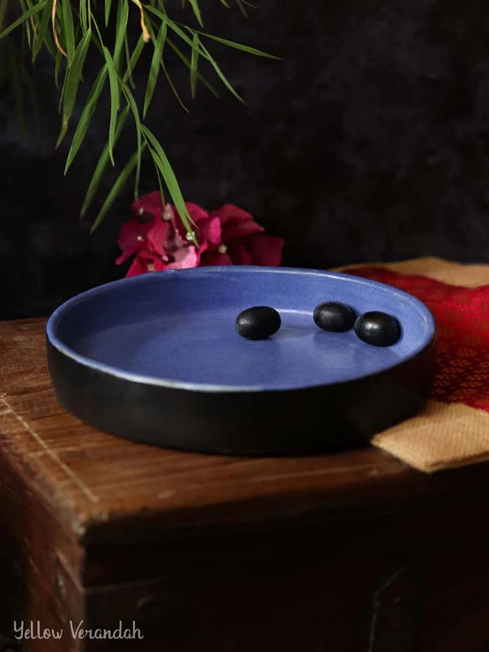 Stoneware Serving Quarter Plate