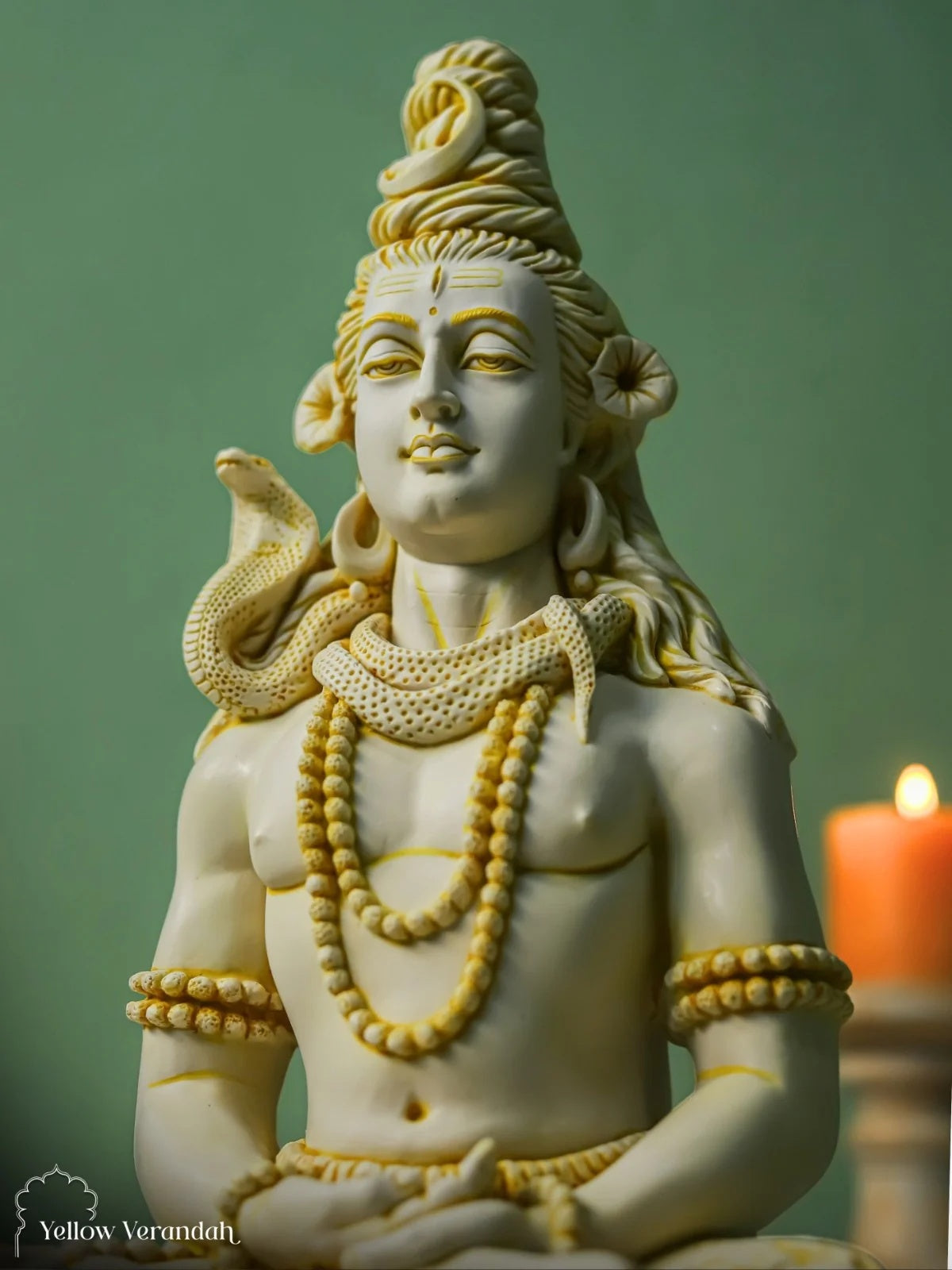 Shiva Sculpture - Marble God Statue