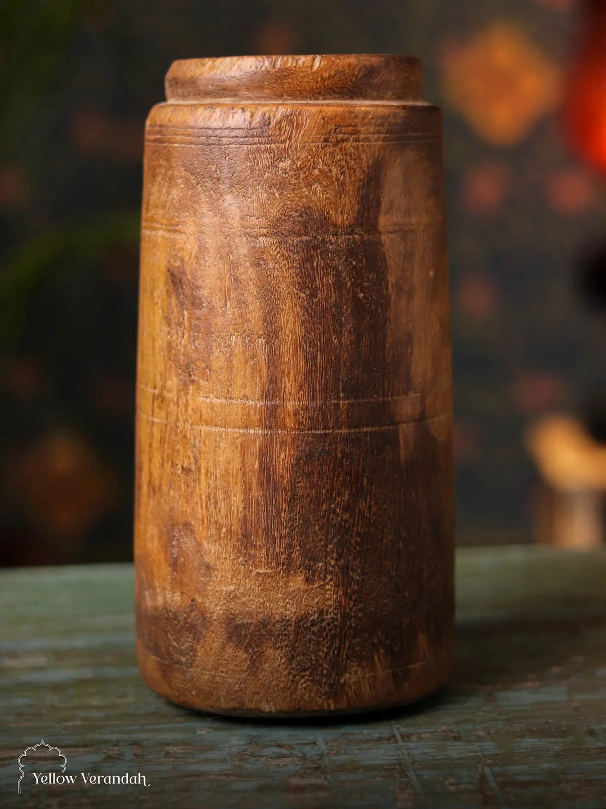 Antique Wooden Pot