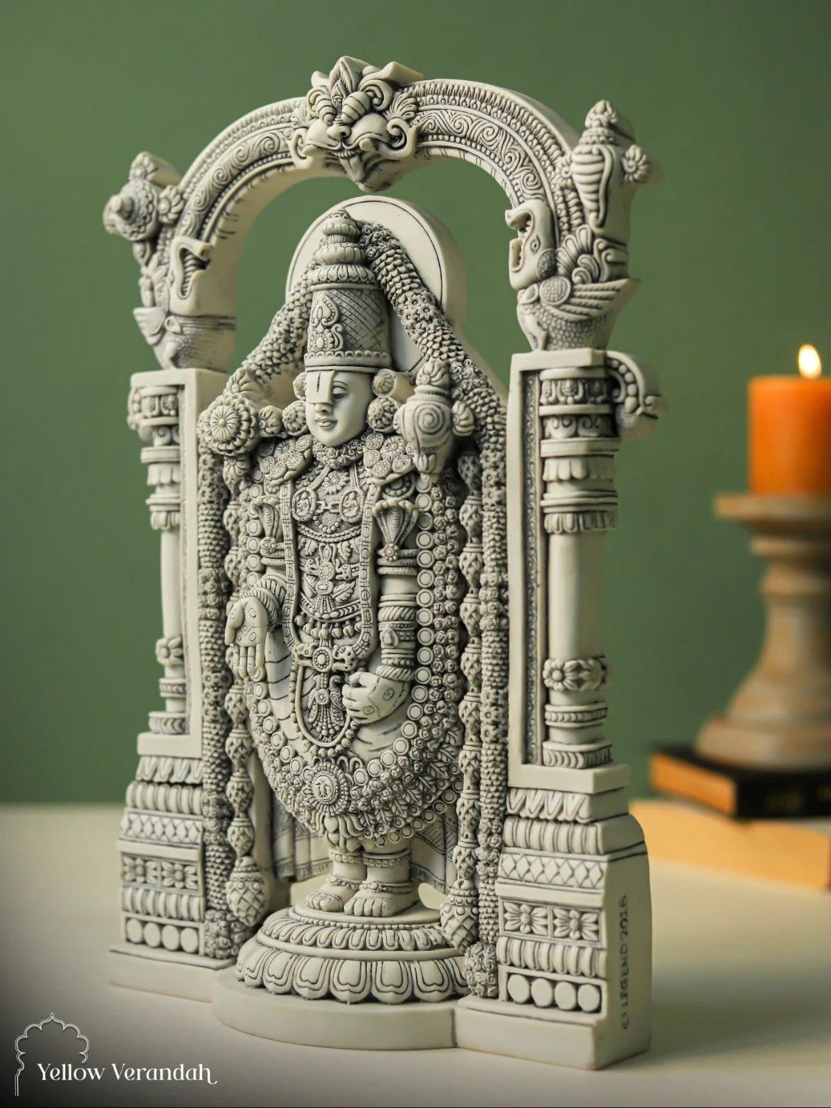 Sri Balaji Sculpture - Marble God Statue