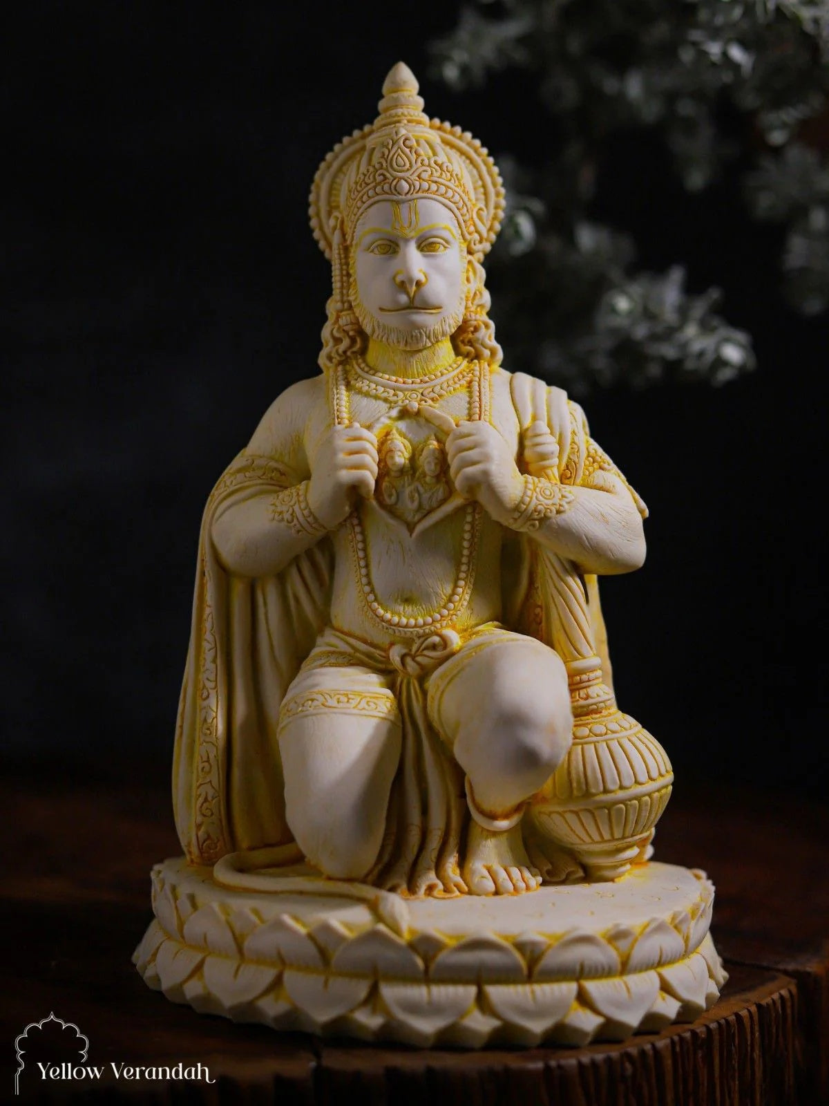 Hanuman Sculpture - Marble God Statue