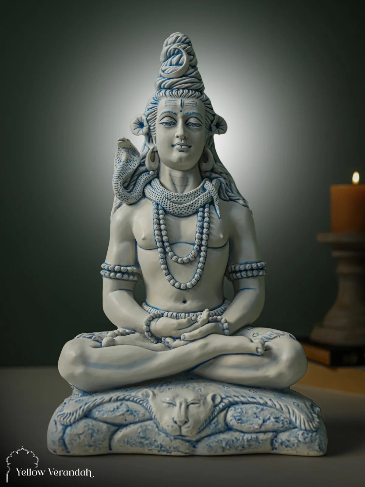 Shiva Sculpture - Marble God Statue