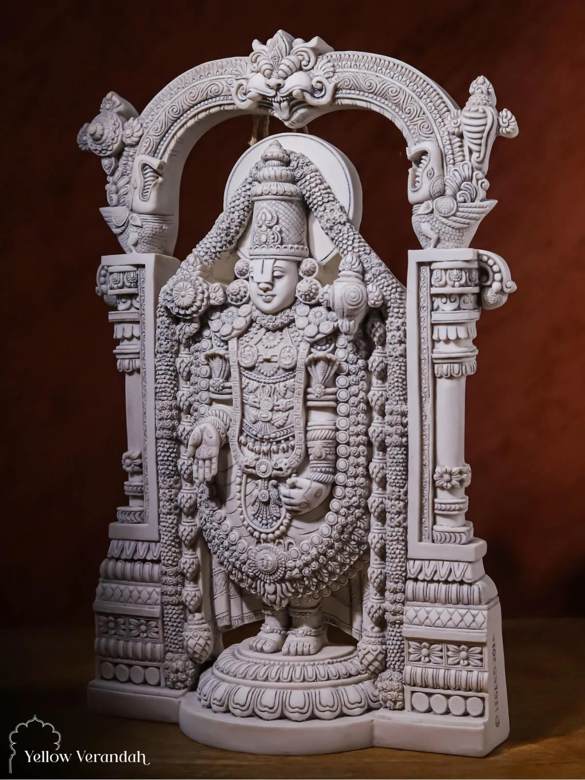 Sri Balaji Sculpture - Marble God Statue