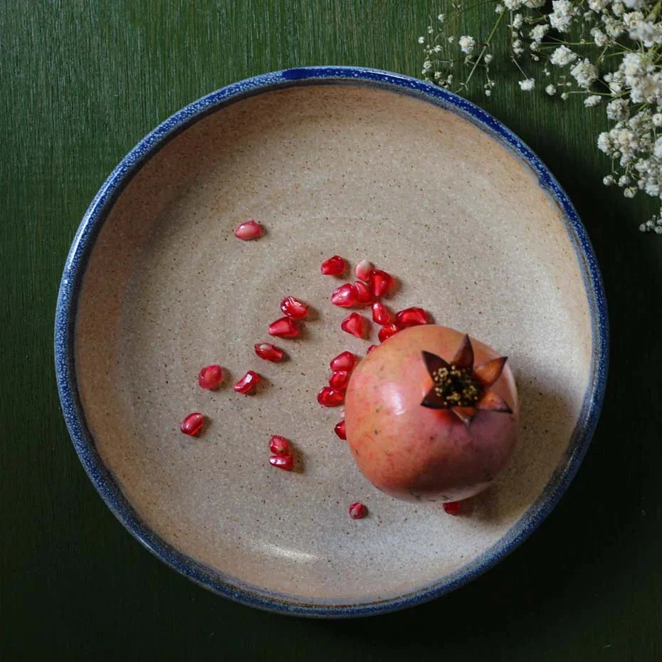 Stoneware Serving Quarter Plate