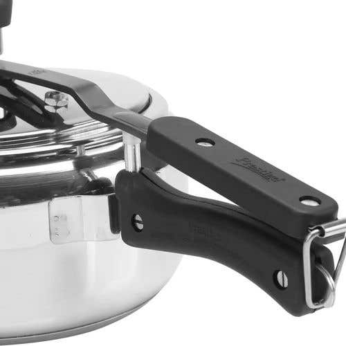Prestige Nakshatra Alpha Stainless Steel Gas and Induction Compatible Pressure Cooker, Silver
