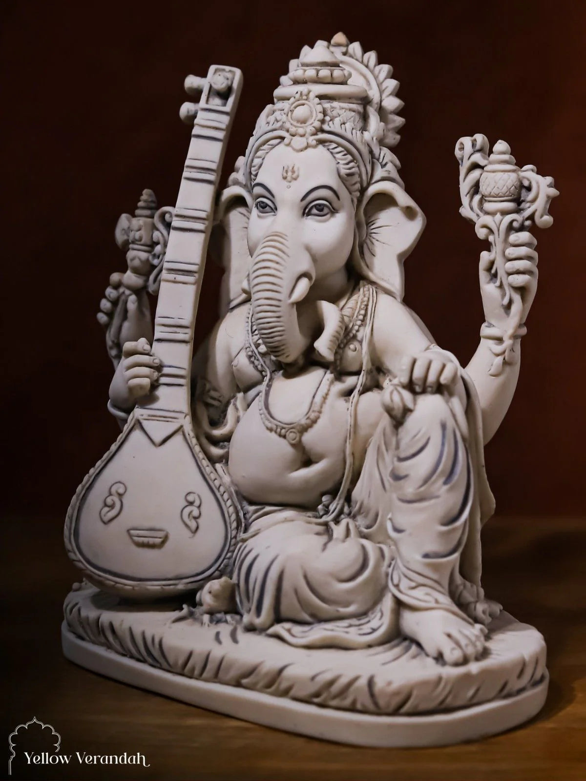 Marble Dust Sculpture - Ganesha