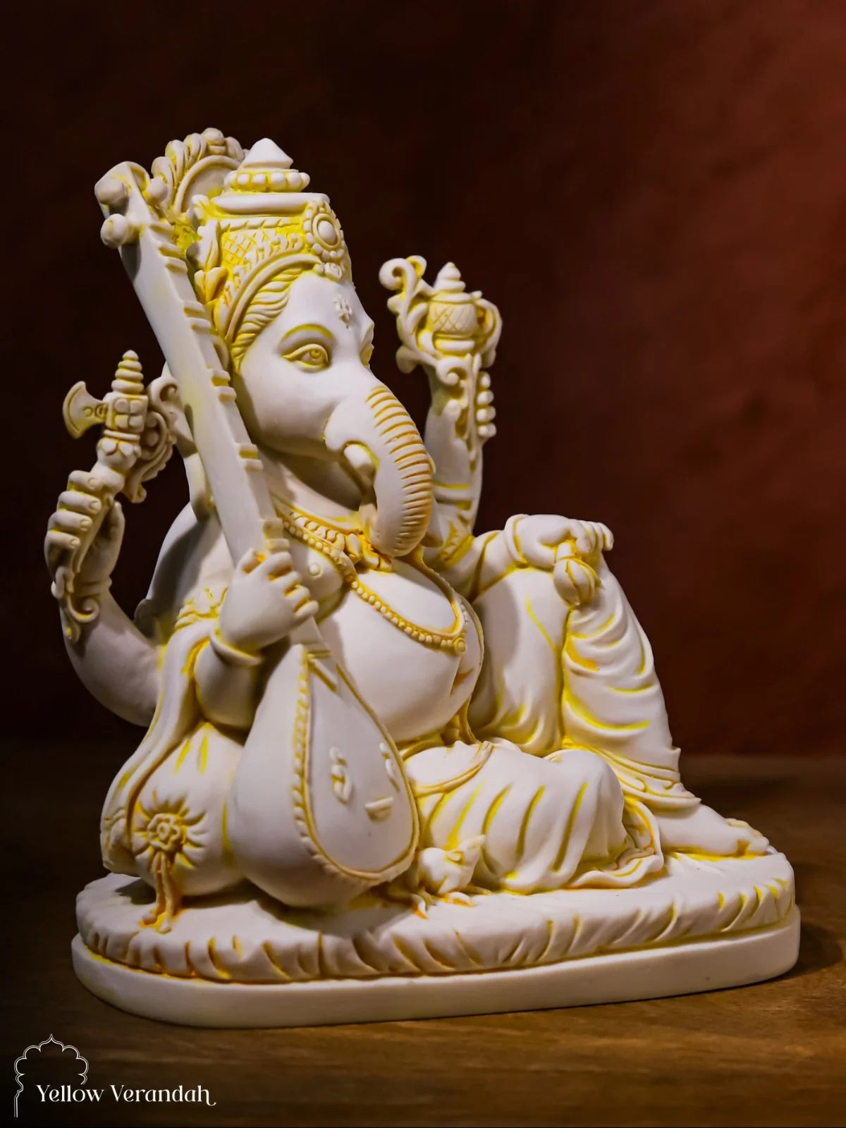 Marble Dust Sculpture - Ganesha