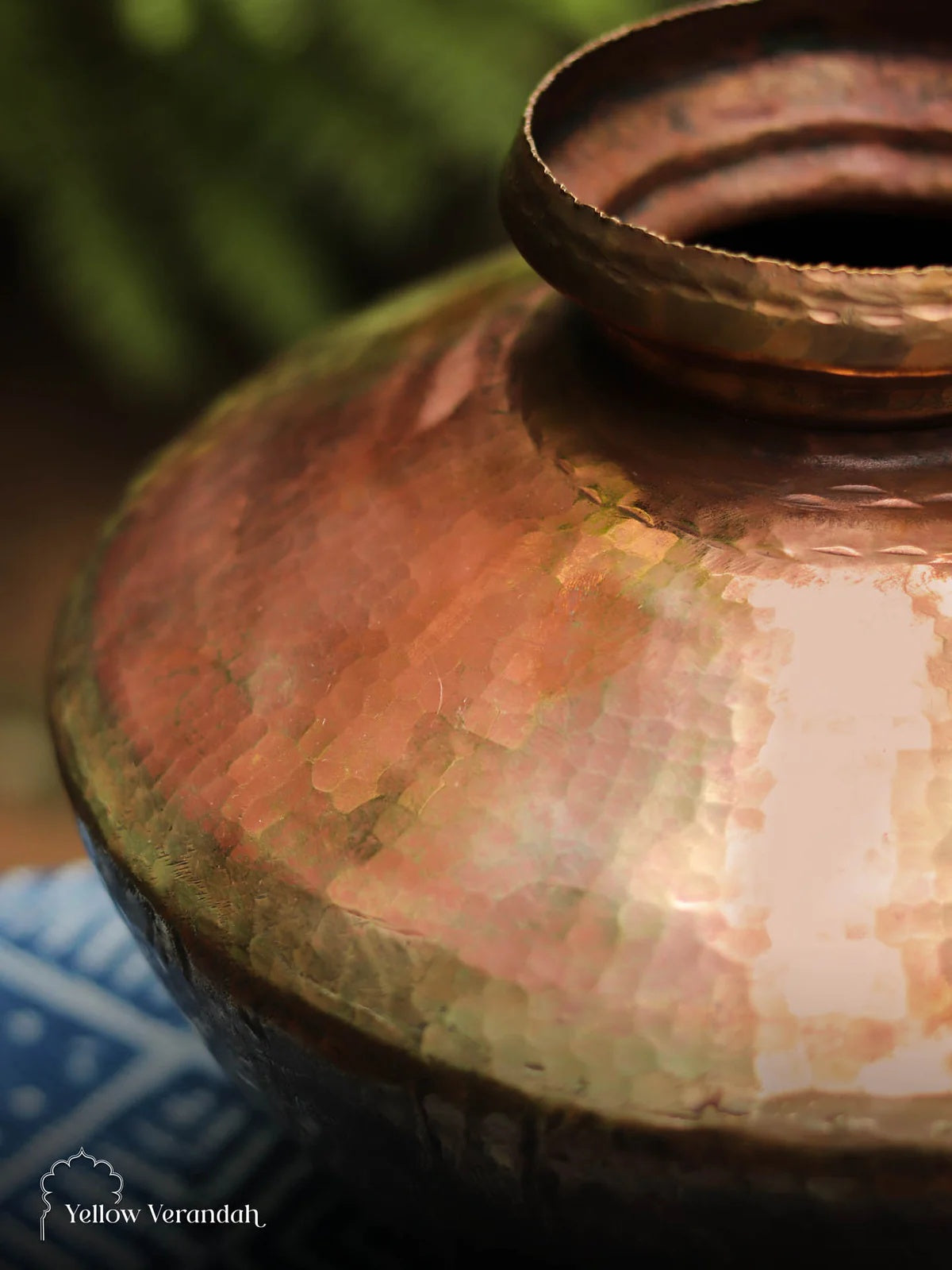 Vintage Brass Copper Pot