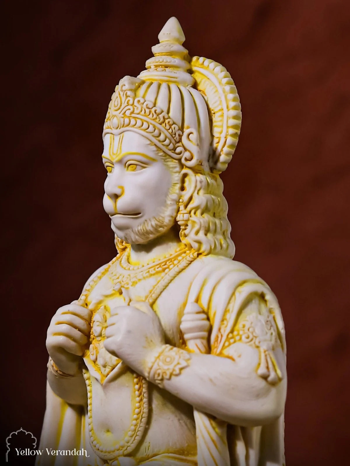 Hanuman Sculpture - Marble God Statue