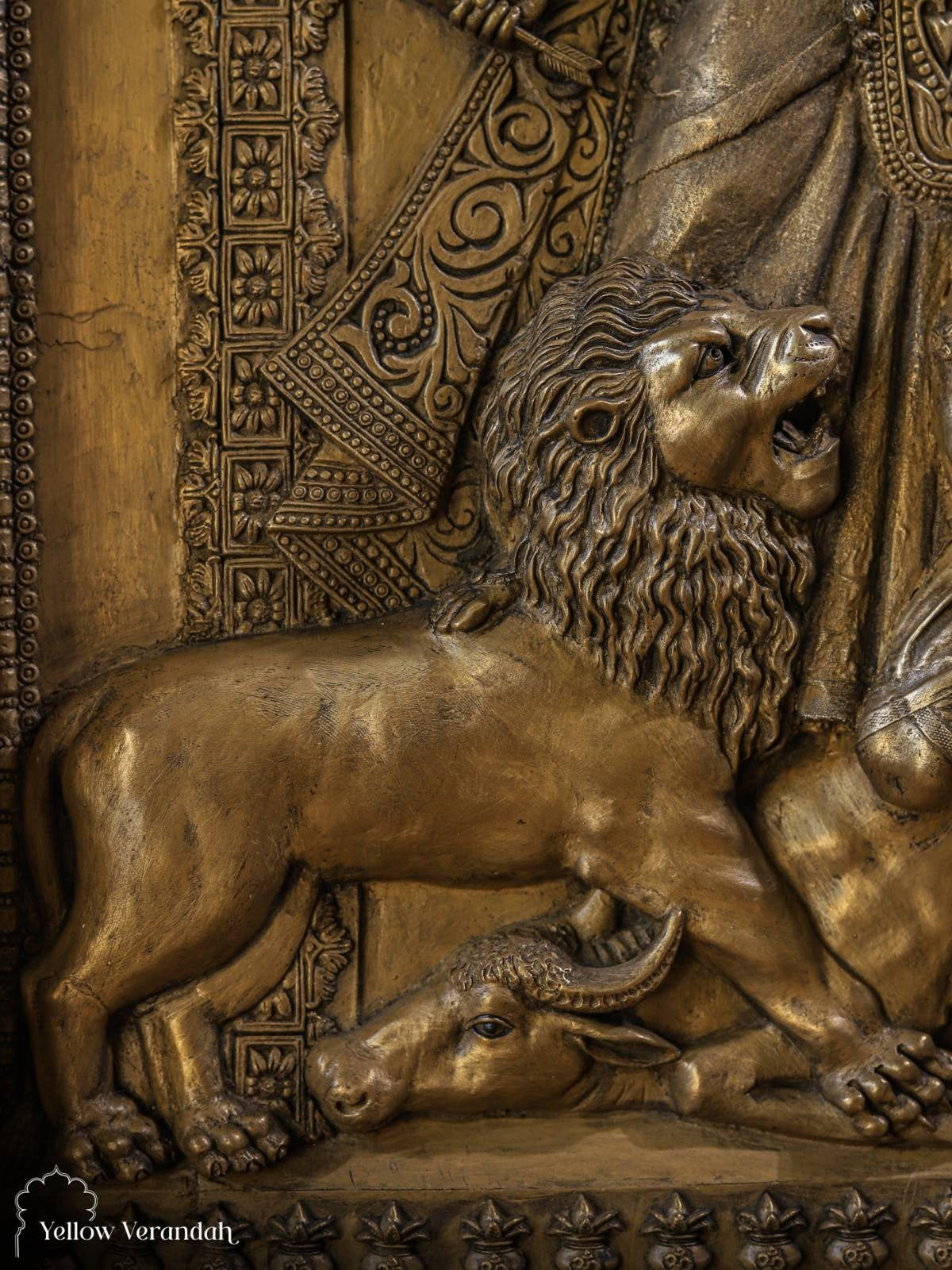 Brass Durga