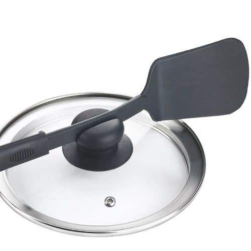 Prestige Deluxe Duo Plus Hard Anodised Gas and Induction Compatible Pressure Handi with Glass Lid, (Black)