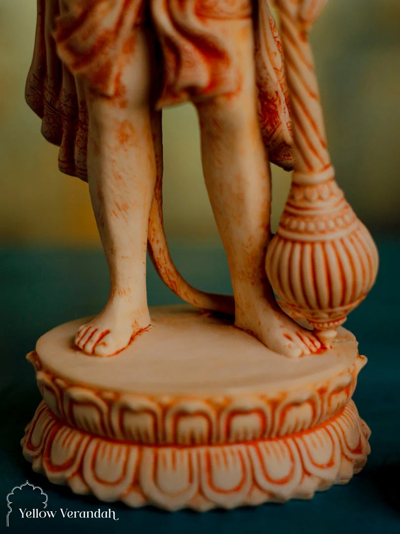 Hanuman Sculpture - Marble God Statue