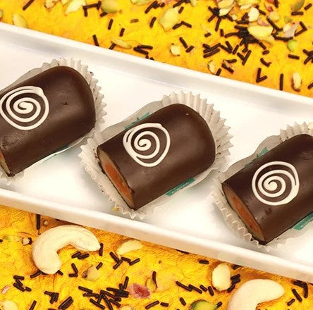 Kaju Chocolate Roll