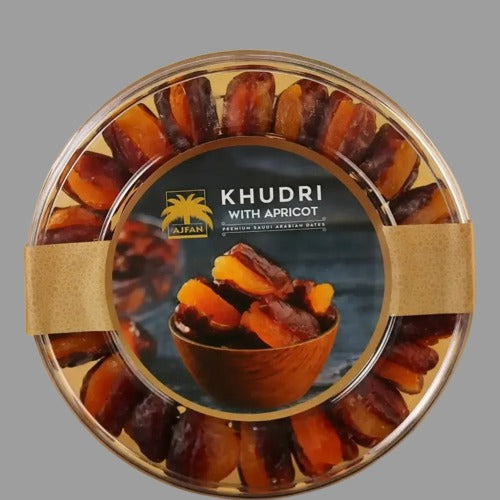 Khudri With Apricot | Premium Saudi Arabian Dates