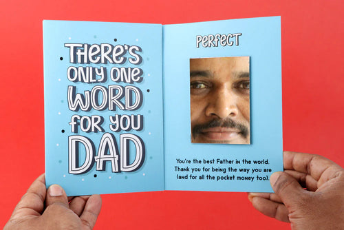 Magic Mirror Card for Dads - Father's Day Edition