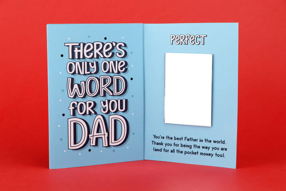 Magic Mirror Card for Dads - Father's Day Edition