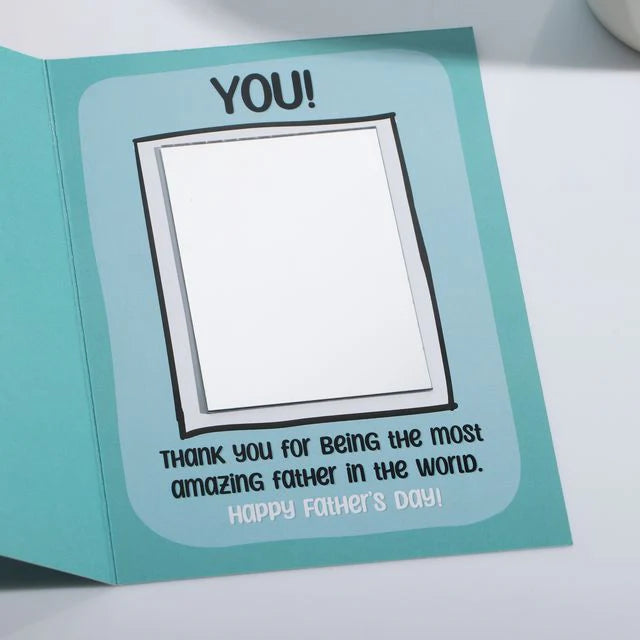 Magic Mirror Card for Dads - Father's Day Edition