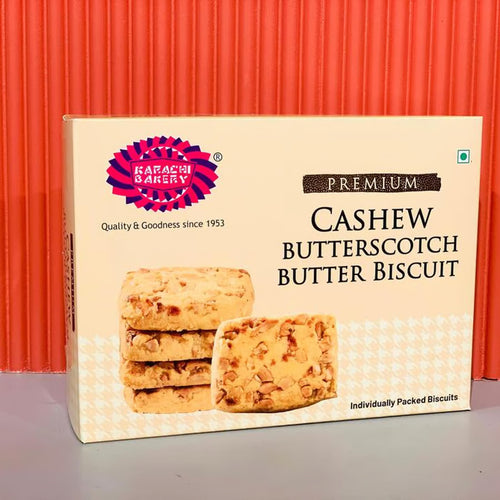 Premium Cashew Butterscotch Butter Biscuit 300g