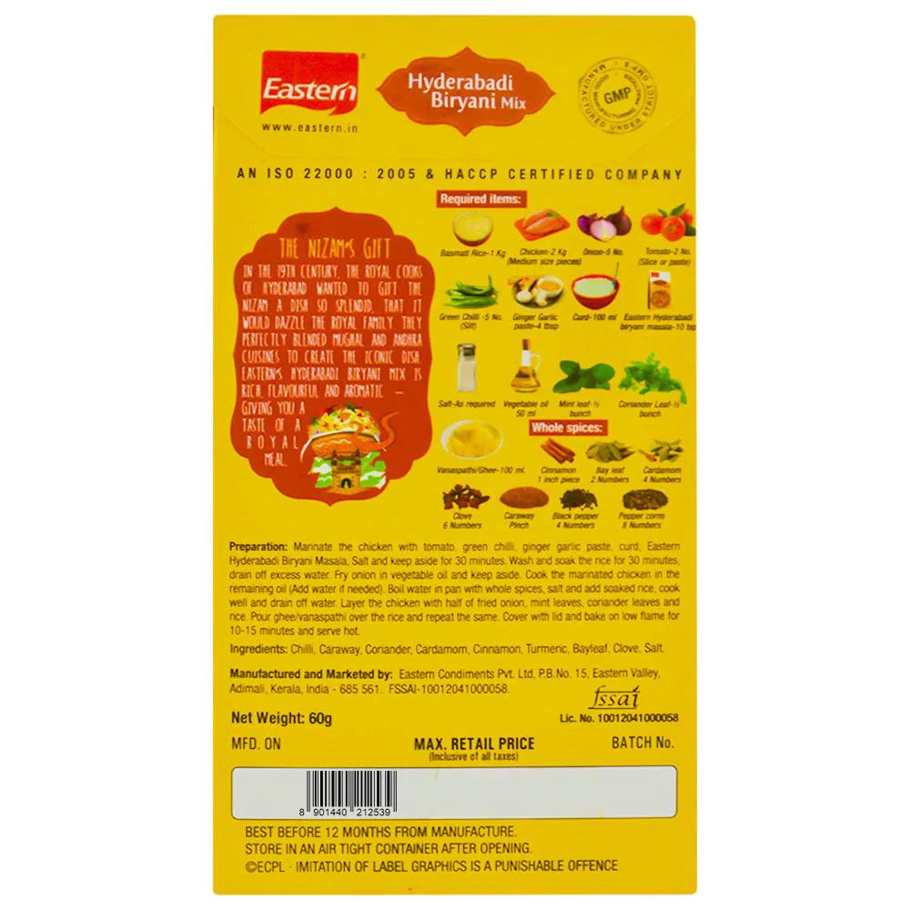 Eastern Hyderabadi Biryani Mix