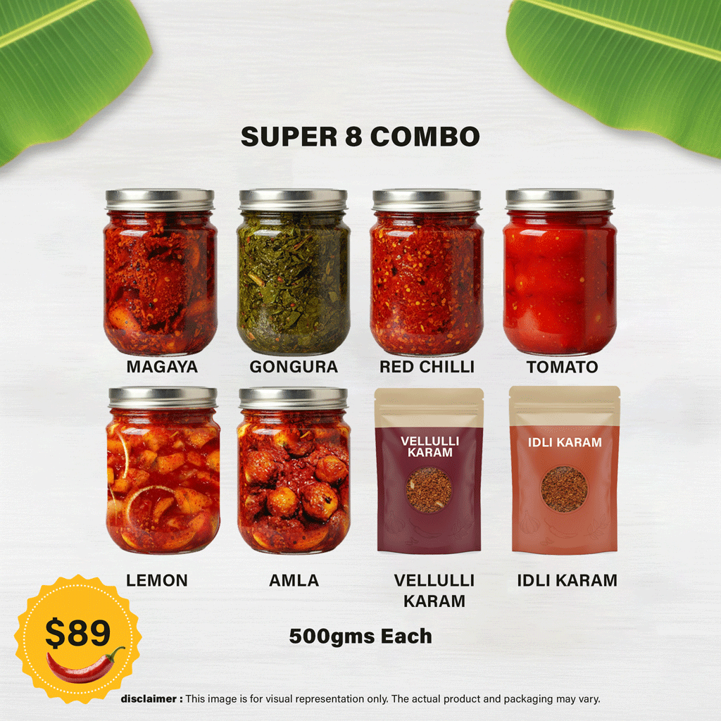 Super 8 - Pickles and Powders Combo