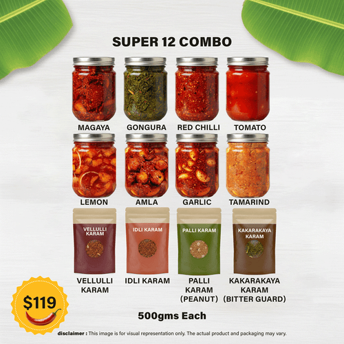 Super 12 - Pickles and Powders Combo