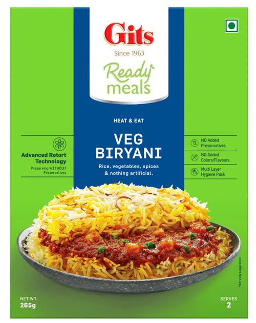 Gits Veg Biryani Ready to Eat - 265g